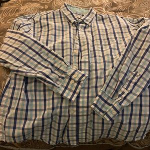 Men’s button up long sleeve ISO’s shirt